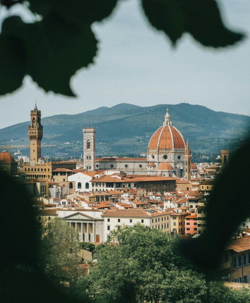 An image of the city of Florence, Italy
